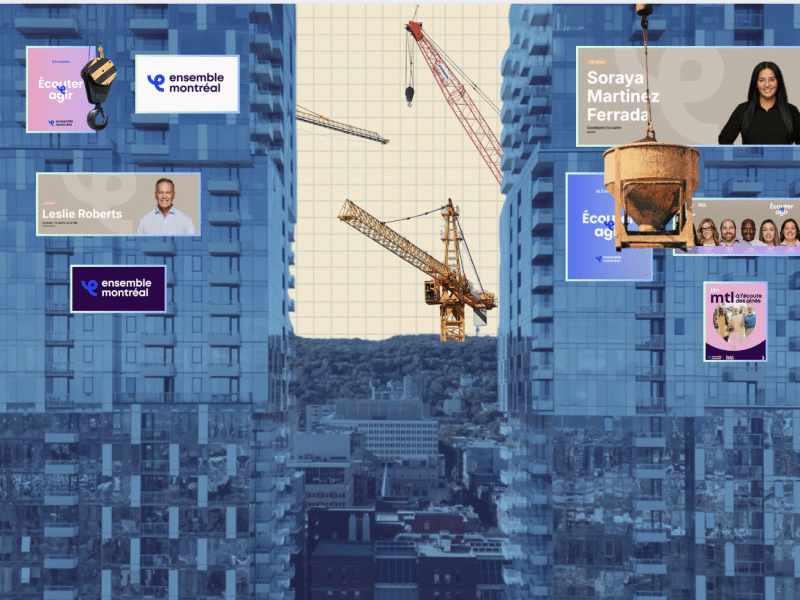 Élections municipales : Ensemble Montréal défendra-t-il les locataires ou les promoteurs?